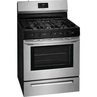 2026 NewFrigidaire 30 inch (76 cm) wide freestanding 5-burner stainless steel gas hob FCRG3052AS