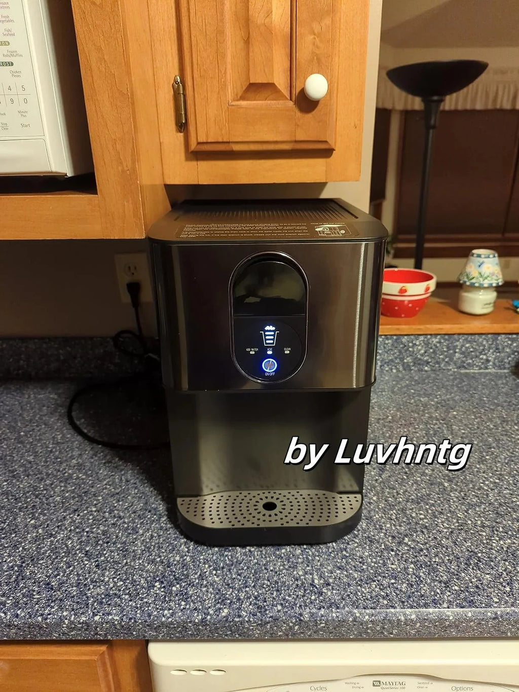 2026 New44lbs/24H Nugget Ice Maker Countertop Dispenser