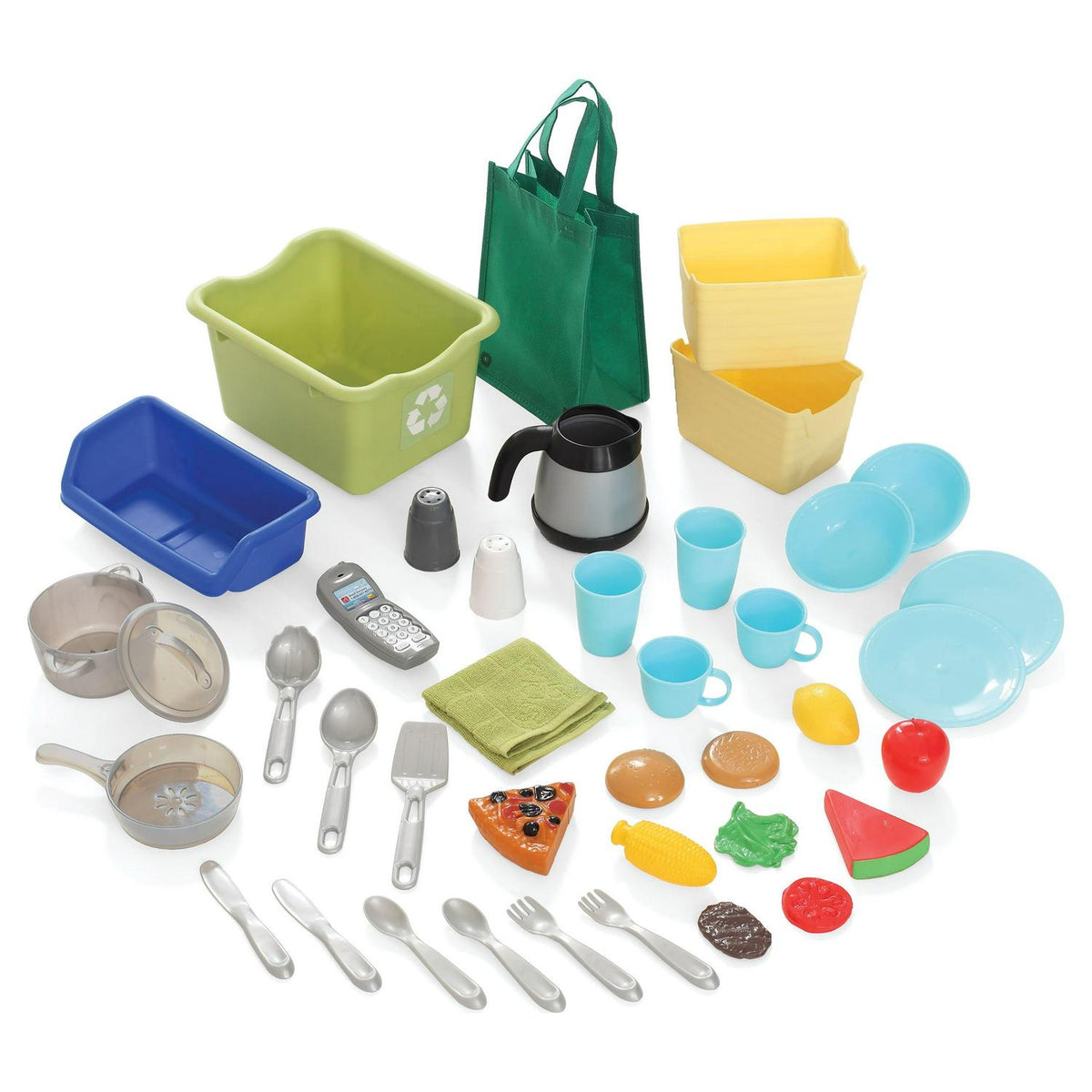 2026 NewStep2 Heart of the Home Brown Toddler Play Kitchen Set