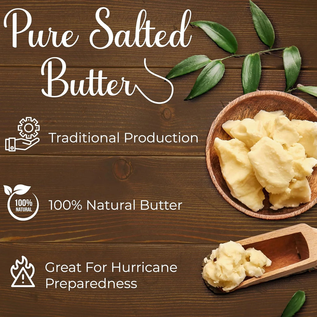 2026 NewBeurdell Canned French Butter �C 100% Natural Salted Pasteurized Real Butter | Long Shelf Life Emergency Survival Food | Great for Cooking, Baking, RV & Camping | Pull Top Lid | Pack of 24 | France
