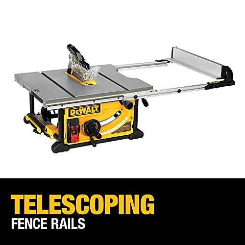 2026 NewDEWALT 10 Inch Table Saw, 32-1/2 Inch Rip Capacity, 15 Amp Motor, With Rolling