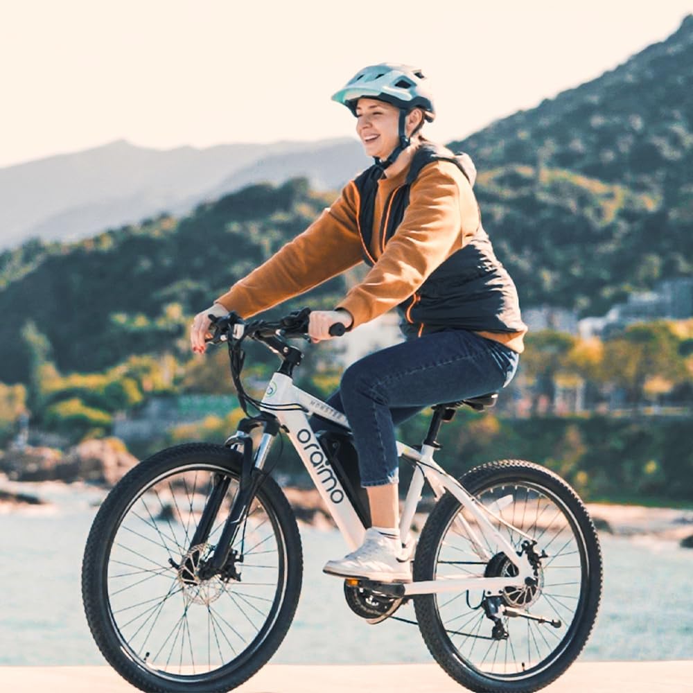 2026 Bicicleta eléctrica todoterreno para adultos Oraimo Monster 100 – Motor BAFANG 350W (pico 500W)
