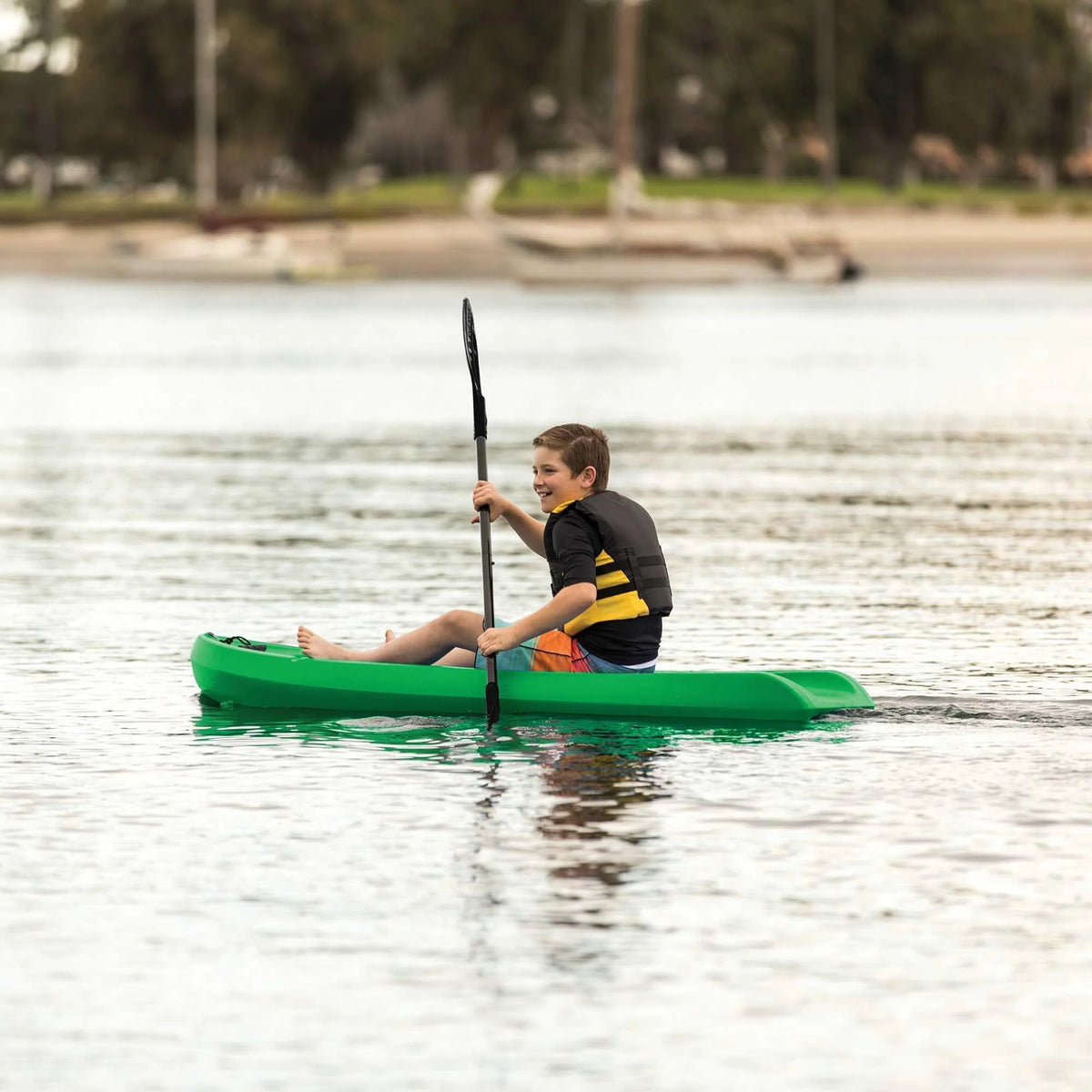 2026 NewLifetime Recruit 6.5 ft Youth Sit-on-Top Kayak, Lime Green (90765)