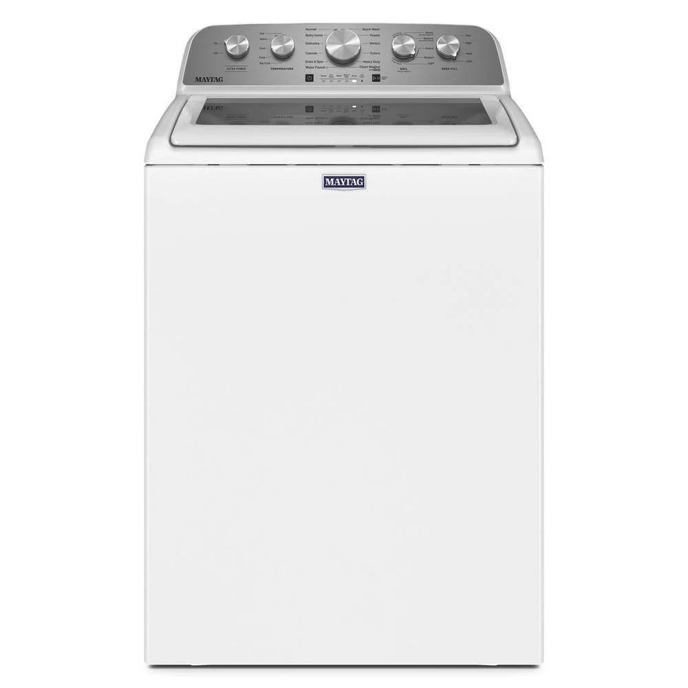2026 NewMaytag Top-Loading Washing Machine with 4.8 Cubic Foot Capacity and Extra Power Boost, White – MVW5430MW