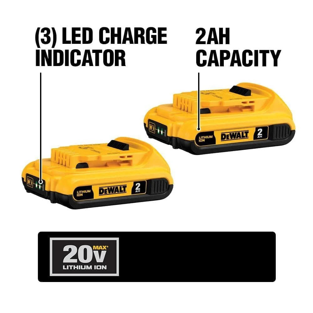 2026 New2025 DEWALT 20V MAX 10-piece tool combination set DCK1020D2 by DEWALT