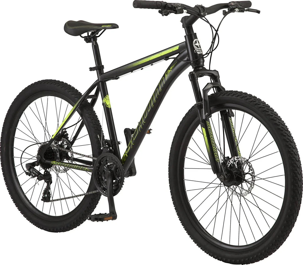2026 NewMountain bike. 26-inch wheels. 21 gears. Men's model. Black.