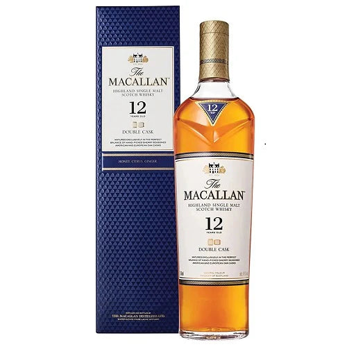 2026 NewMacallan 12 Year Old Scotch Double Cask - 750ML