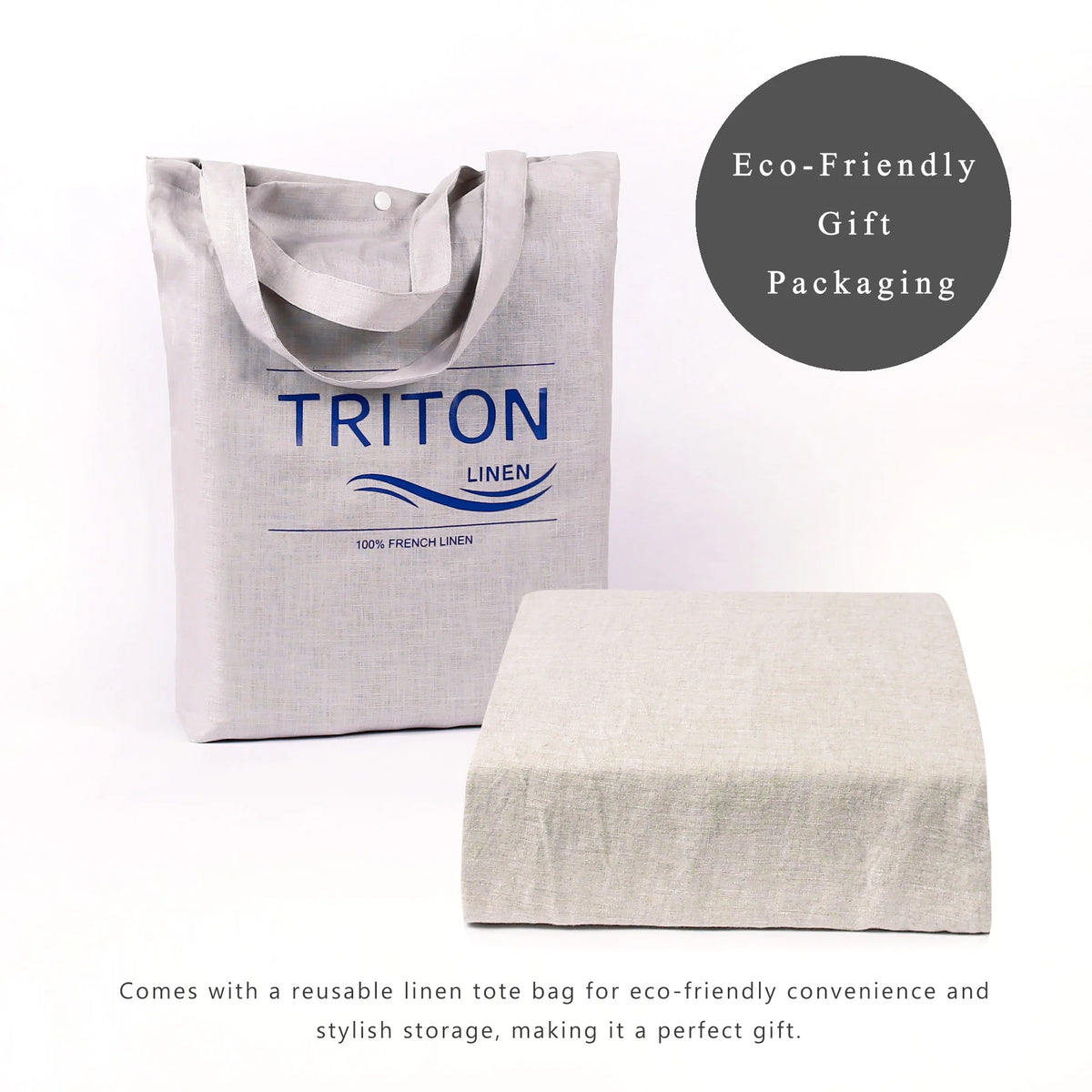 2026 New100% Pure Linen Duvet Cover with Button Closure and Corner Ties Soft & Breathable - Natural Full/Queen