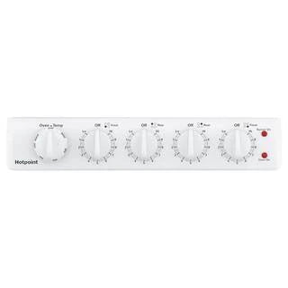 2026 New20-inch electric oven with 4 cooking zones, freestanding, in white