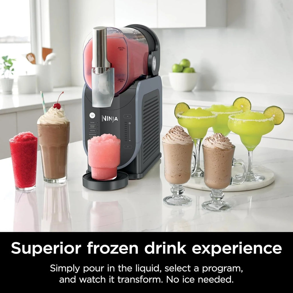 2026 NewNinja Slush Ice Machine, 2.6 l, 5 presets, Black