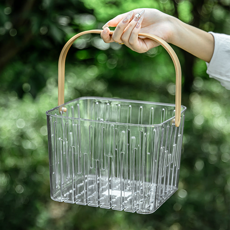 Transparent PP Produce Storage Basket