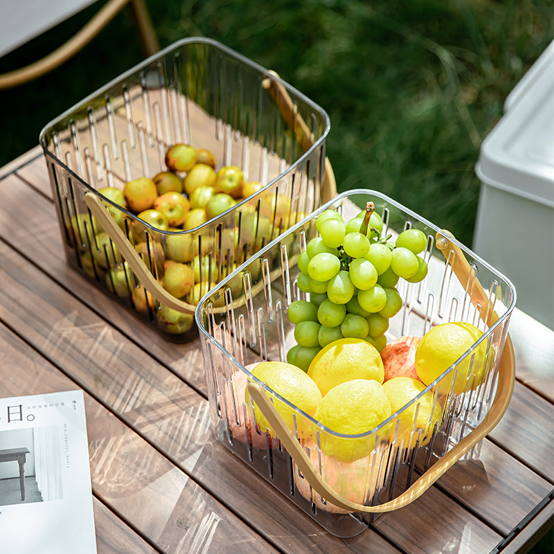 Transparent PP Produce Storage Basket