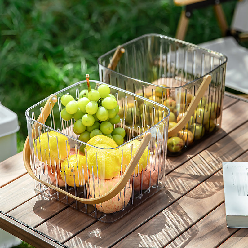 Transparent PP Produce Storage Basket