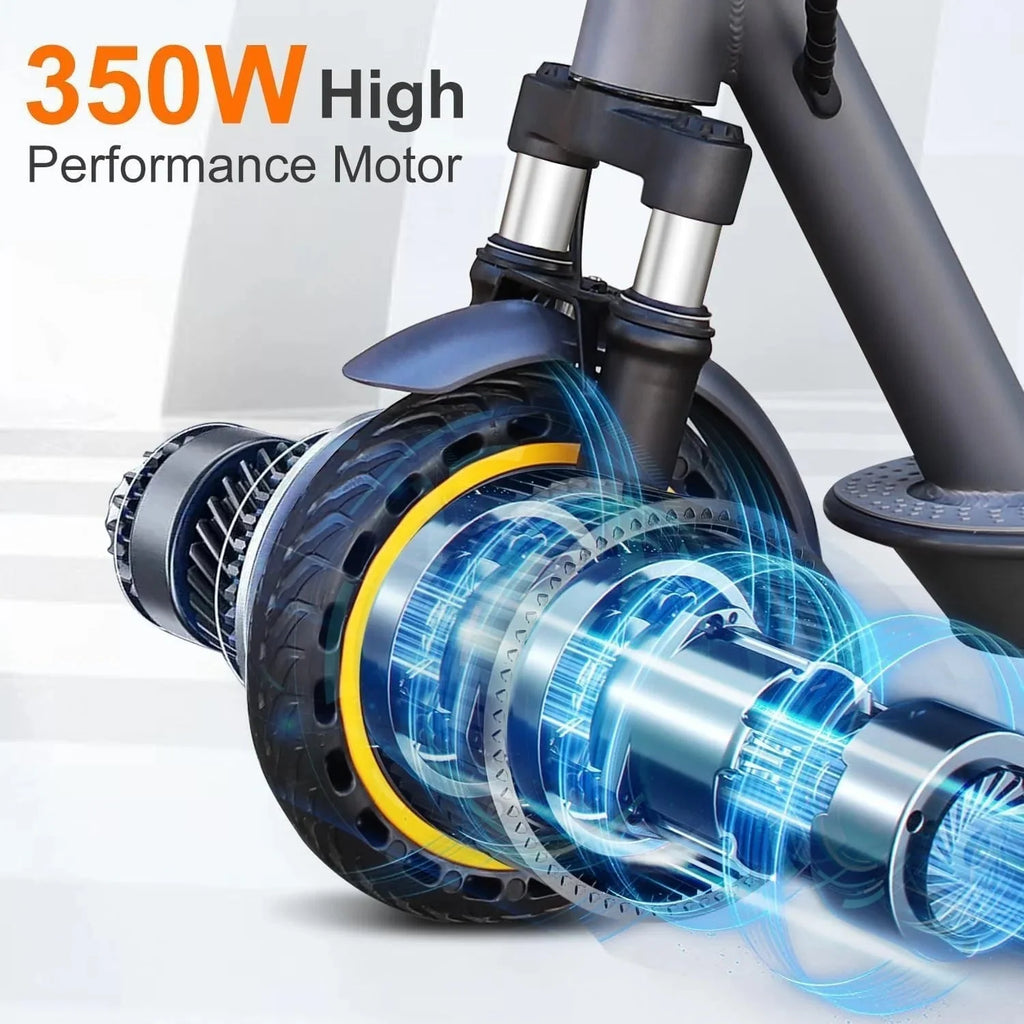 2026 NewElectric scooter, 350W/500W powerful motor, 8.5"/10" solid rubber tires, 19/22 mph, 28/21/12 mile range, dual brakes