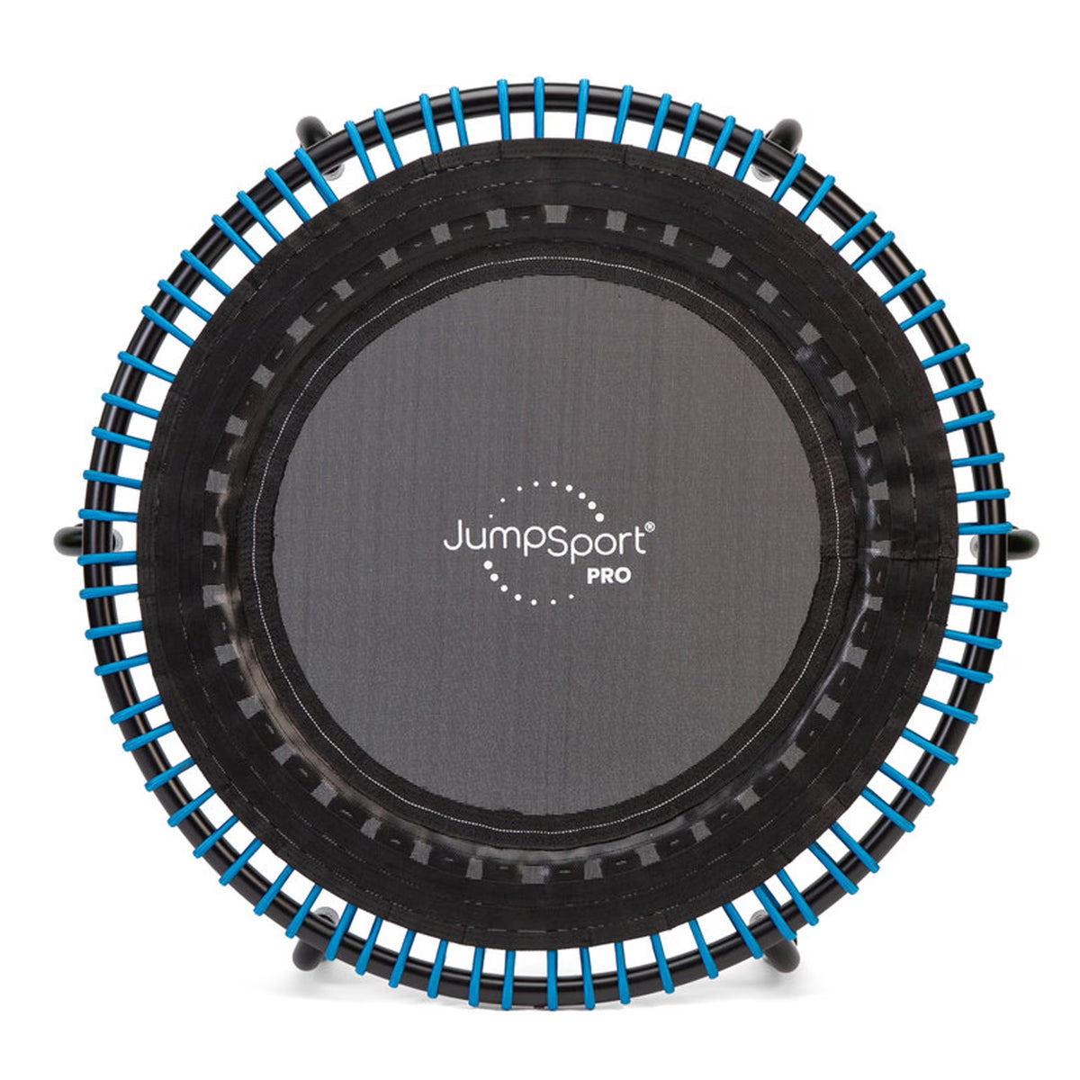 2026 NewJumpSport 350 Pro Fitness 39" Cardio Workout Indoor Trampoline, Teal/Black
