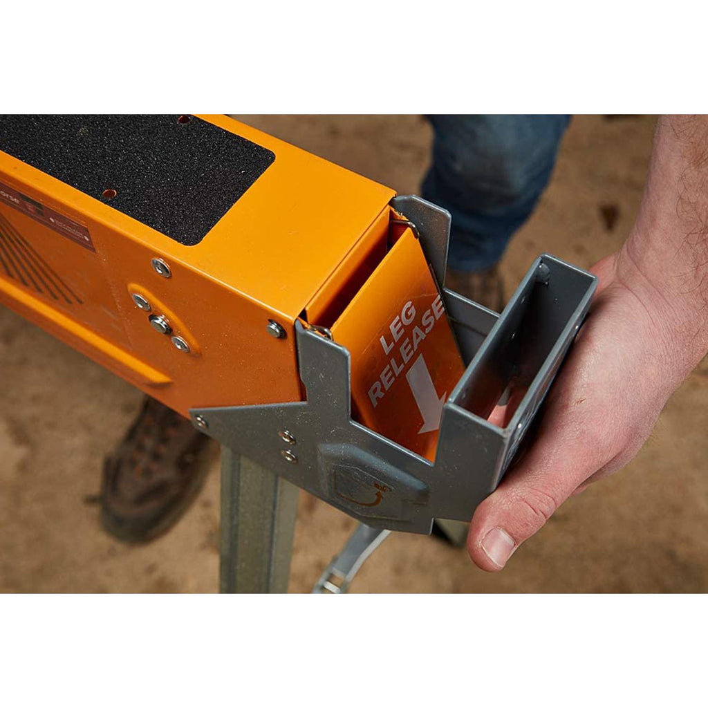 2026 New30 in. H Steel Speedhorse Sawhorse with Auto Release Legs (2-Pack)