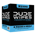 2026 NewDUDE Wipes Fragrance-Free + Moisturizing XL Flushable Wipes, 480 Wipes