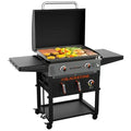 2026 New💥Clearance Sale🔥 Blackstone 2-burner griddle (71 cm) with electric air fryer and extractor hood