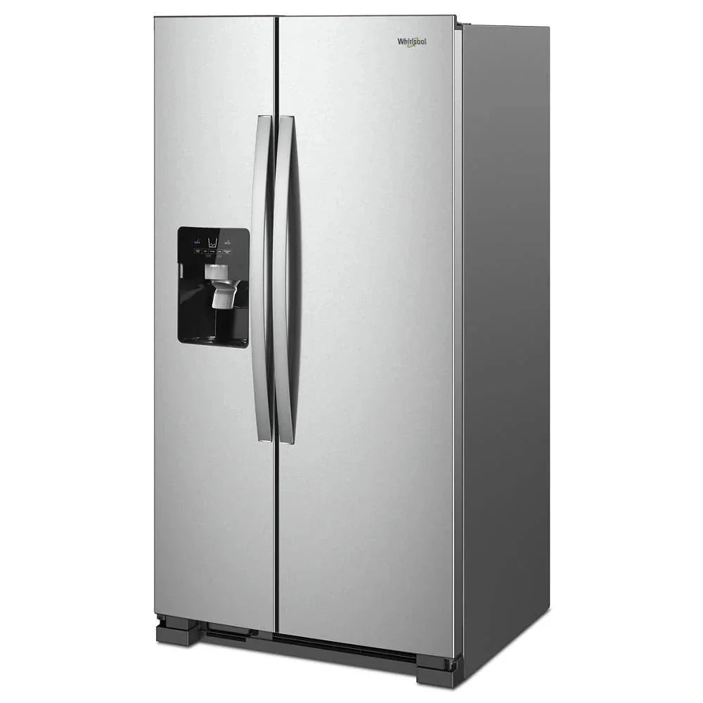 2026 New36-inch wide side-by-side refrigerator – 24 cubic feet stainless steel