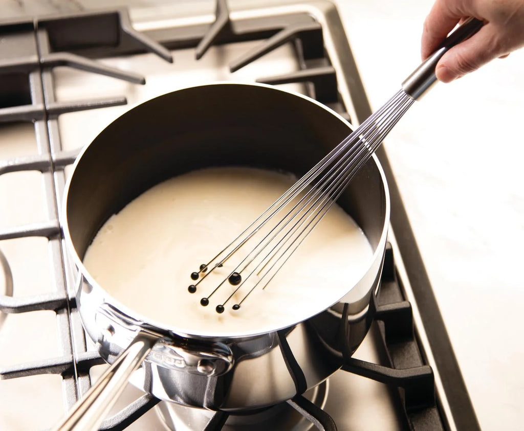 2026 NewAll-Clad D3 Stainless 3-ply Bonded Cookware, Sauce Pan with lid, 3 quart