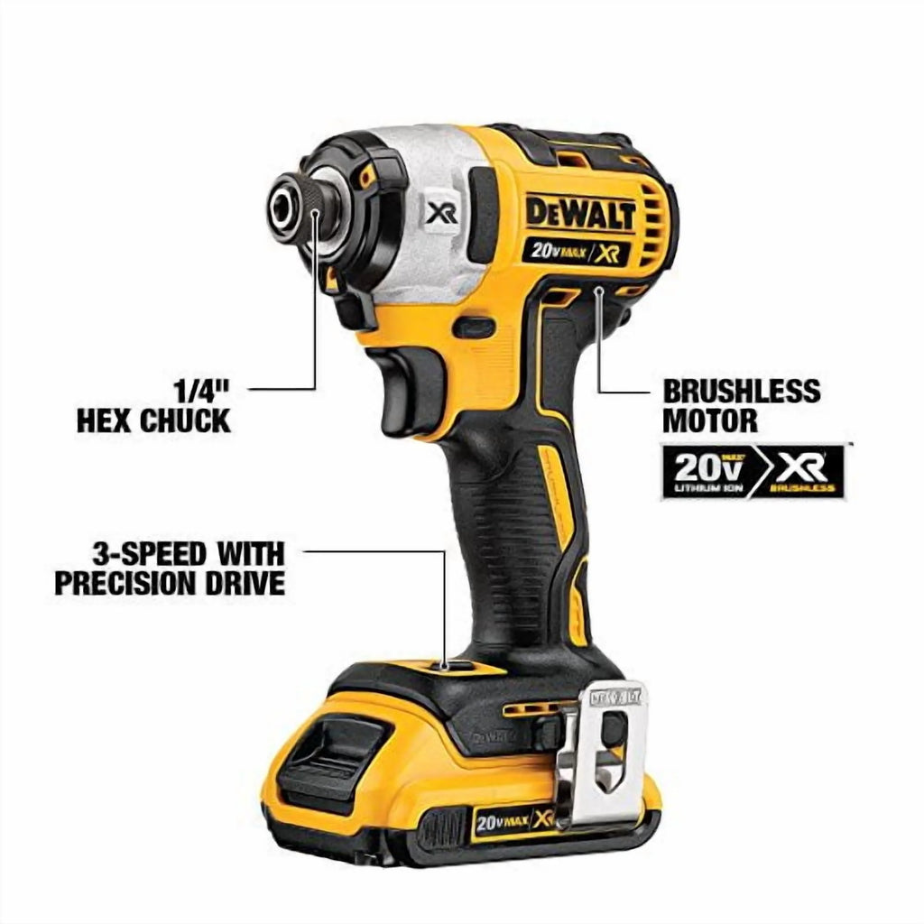 2026 Newhttps://www.walmart.com/ip/DEWALT-20V-MAX-XR-Impact-Driver-3-Speed-1-4-Inch-DCF887P1/462565314