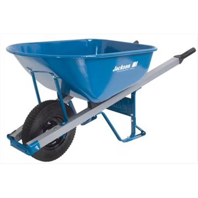 2026 NewSteel Contractor Wheelbarrow With Steel Handles