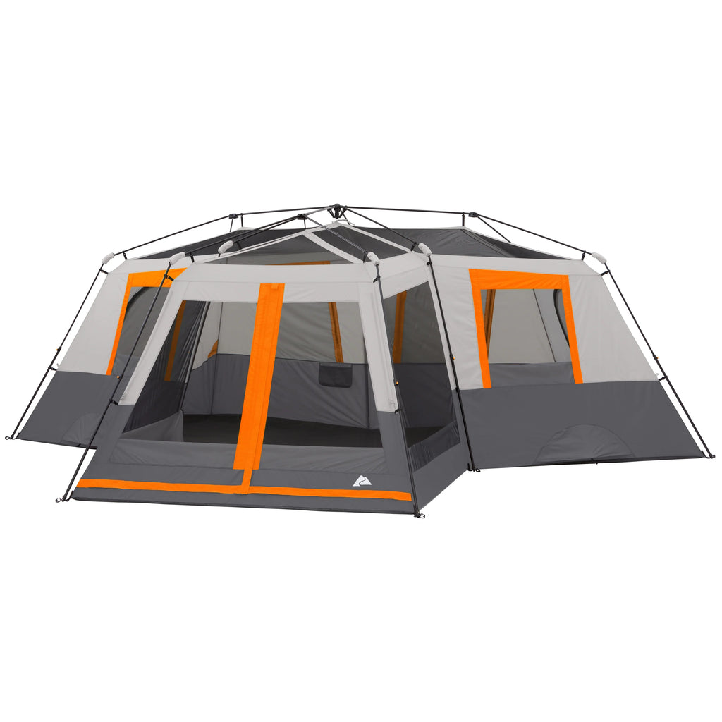 2026 NewOzark Trail 20' x 18' 12-Person 3-Room Instant Cabin Tent with Screen Room, 56.5 lbs