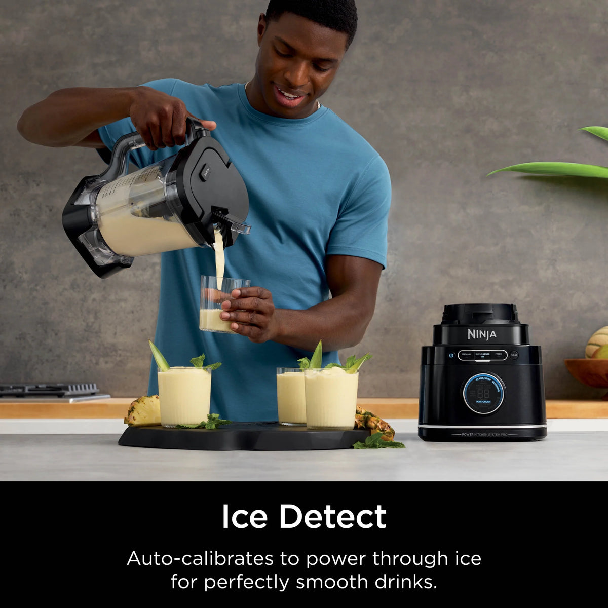 2026 NewNinja Detect Kitchen System Power Blender + Processor with Blend Sense Technology, Silver, TB400