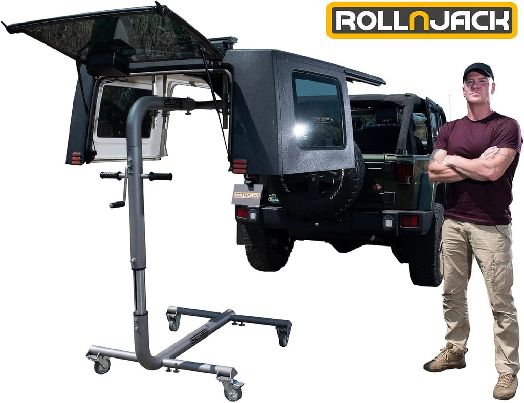 2026 NewHardtop removal jack for Jeep Wrangler, one-person system