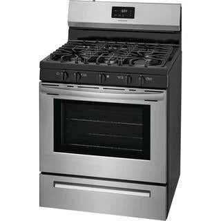 2026 NewFrigidaire 30 inch (76 cm) wide freestanding 5-burner stainless steel gas hob FCRG3052AS