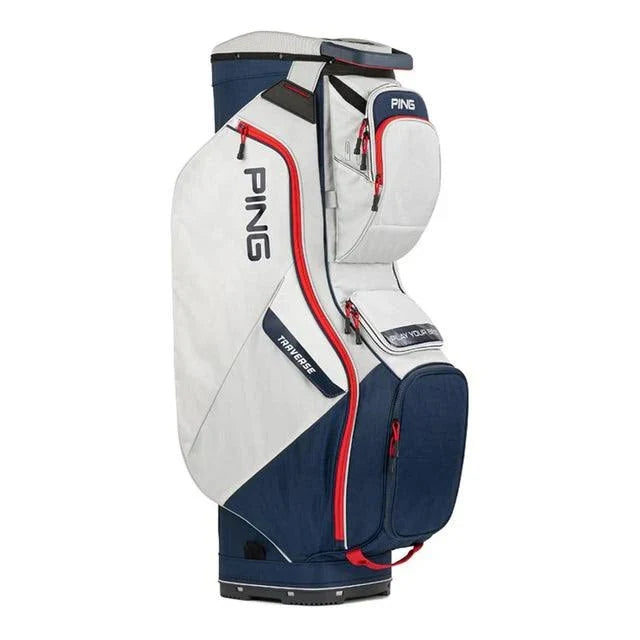 2026 NewPing Traverse Cart Bag - Black White