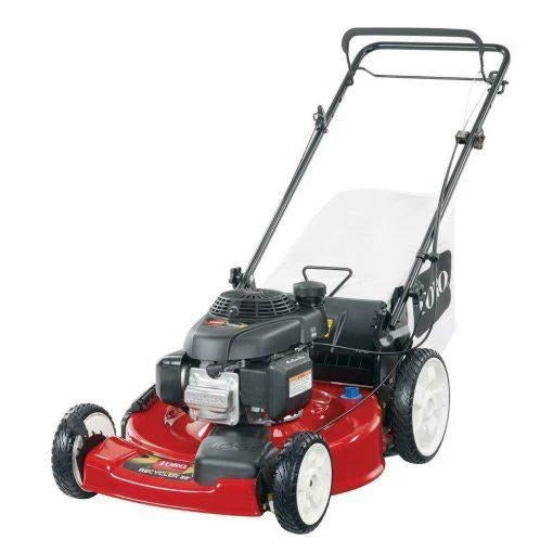 2026 NewSelf-propelled petrol lawnmower, 22 inch, 170 cm³ OHV engine, high-wheel drive, rear-wheel drive, 3-in-1 function with height adjustment, including oil