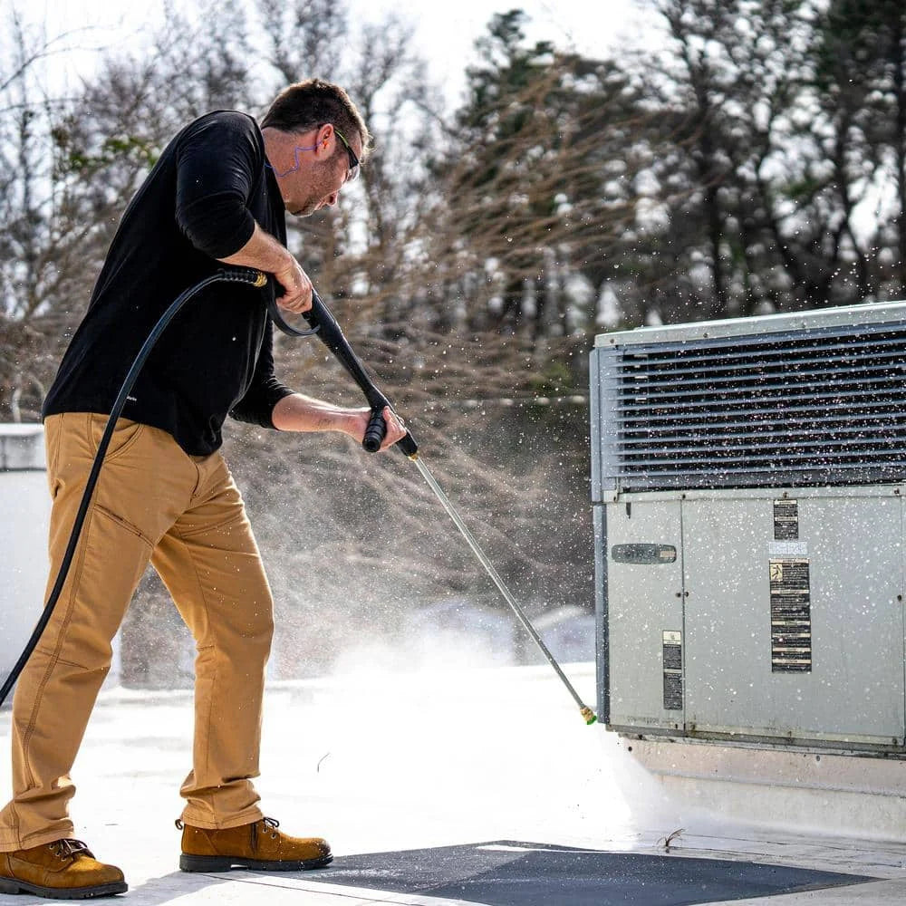 2026 NewPetrol-powered cold water pressure washer with 420 cm³ engine, 4400 PSI (286 bar), 4.0 GPM (15.1 l/min).