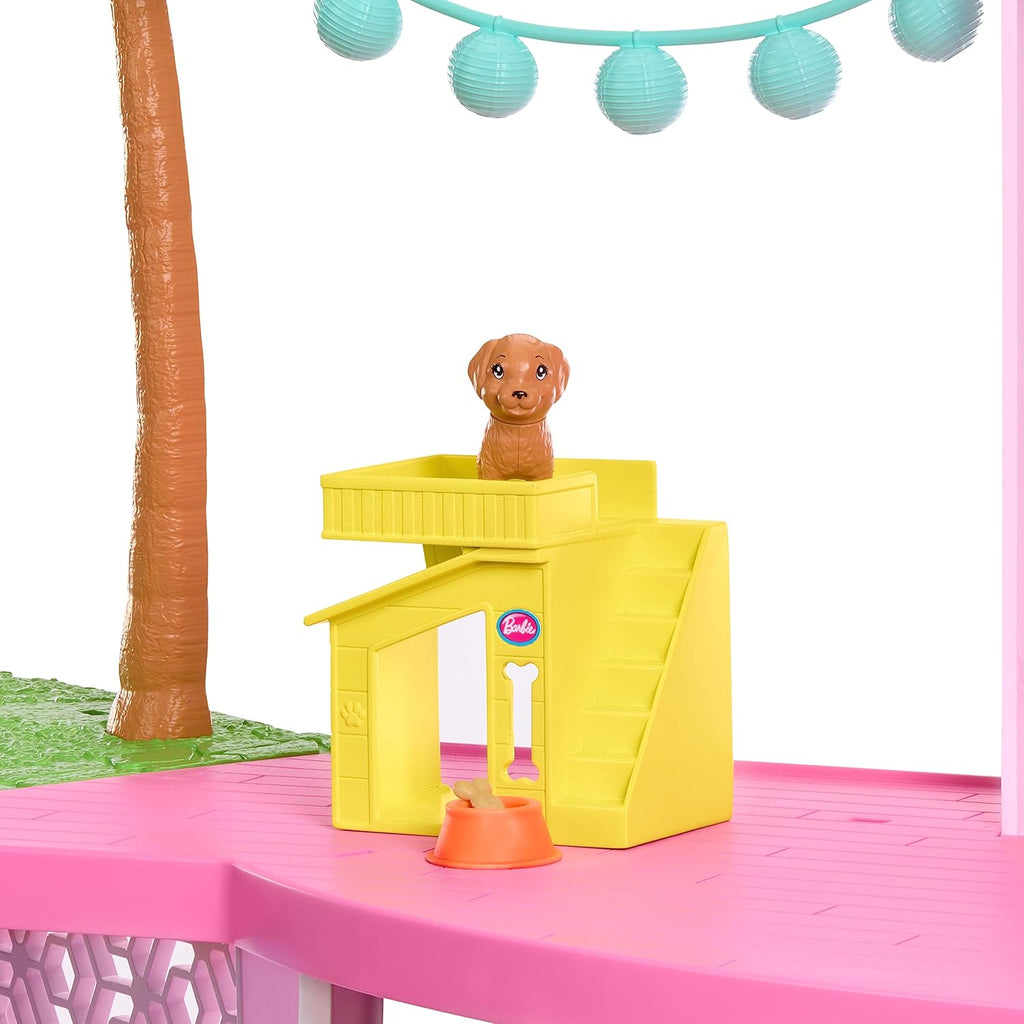2026 Barbie Dreamhouse 2023 Casa para muñecas de juguete de 3 plantas con +75 muebles y accesorios, +3 años (Mattel HMX10)