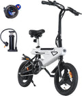 2026 Bicicleta eléctrica plegable de 14", eBike con motor de 250W de alta velocidad, batería de iones de litio 36V-6.4AH, pantalla LCD inteligente, bicicleta eléctrica de ciudad, 3 modos, unisex