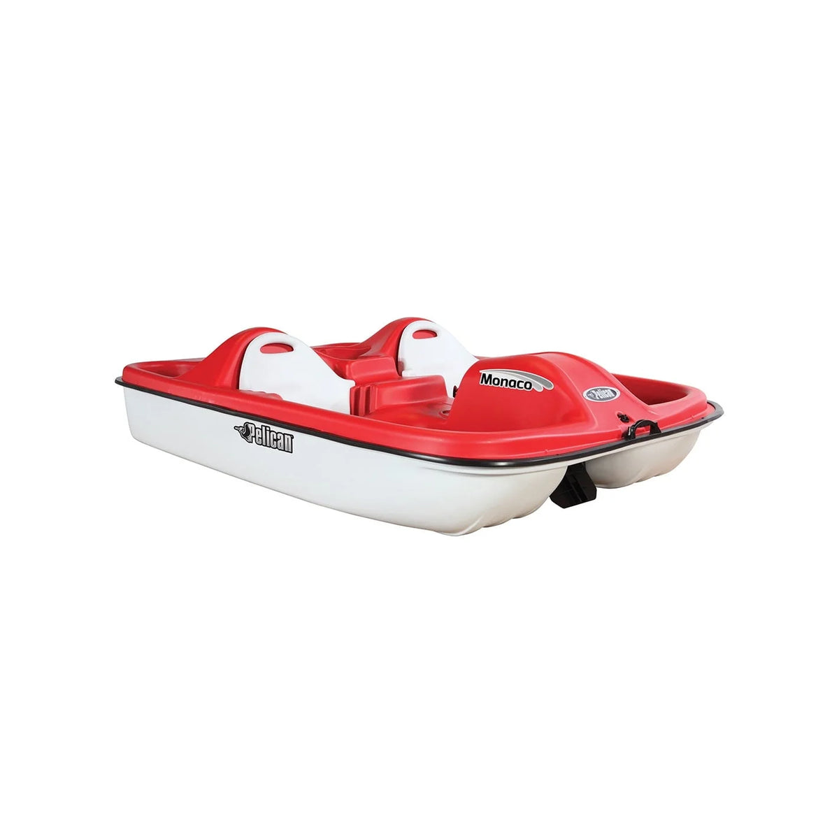 2026 NewPelican Sport - PEDAL BOAT MONACO - Adjustable 5 Seat Pedal Boat, Red/White