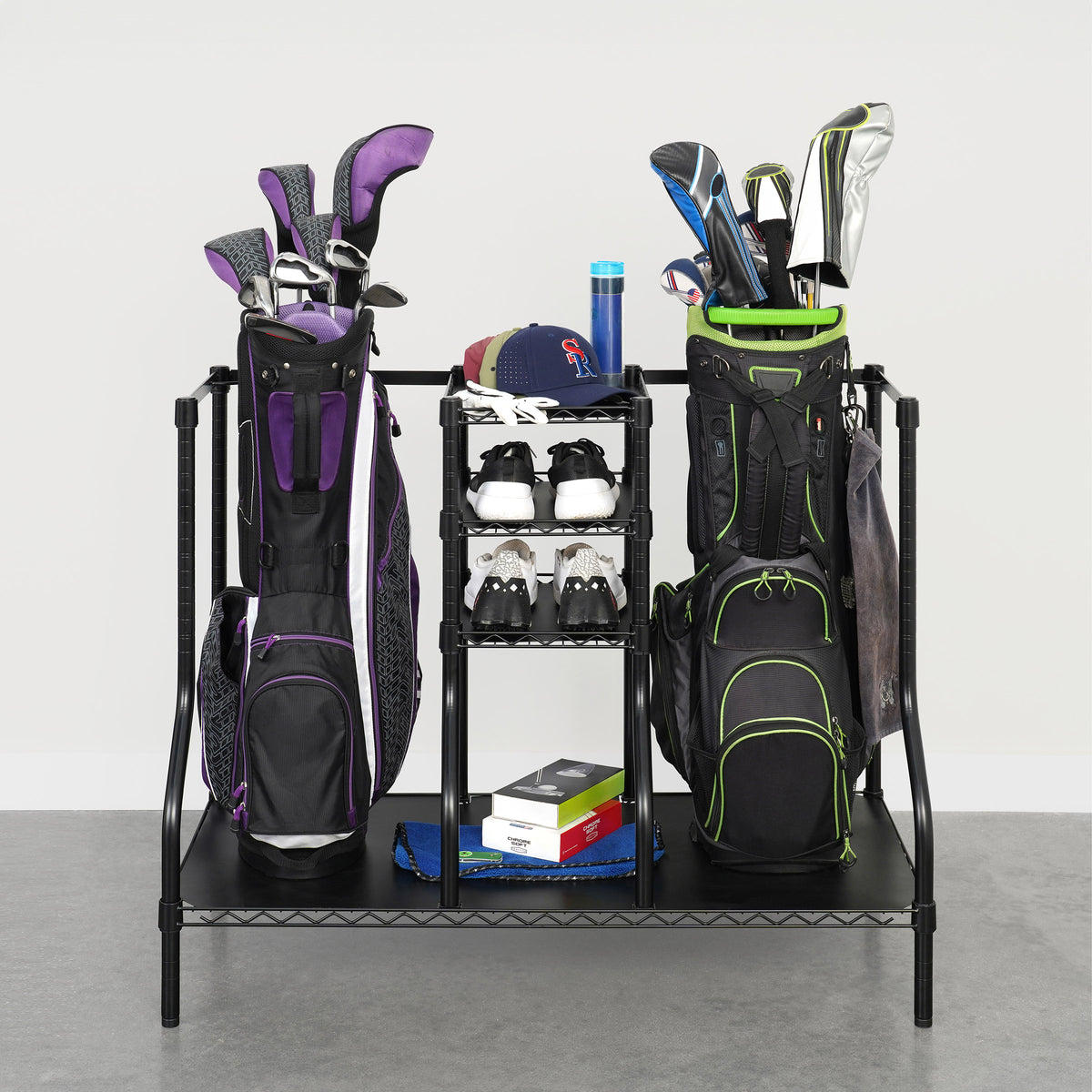 2026 NewSafeRacks Golf Bag and Equipment Storage Rack