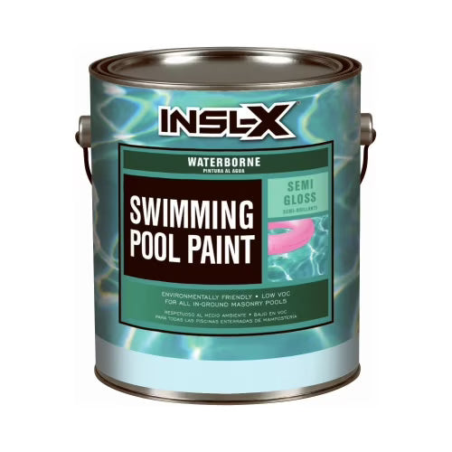 2026 NewInsl-X 1 Gal. Royal Blue Semi-Gloss Waterborne Pool Paint WR1024092-01