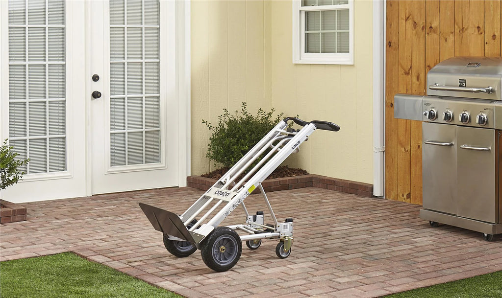 2026 NewCosco 3-in-1 Assist Series Hand Truck/Assisted Hand Truck/Cart with flat-free wheels