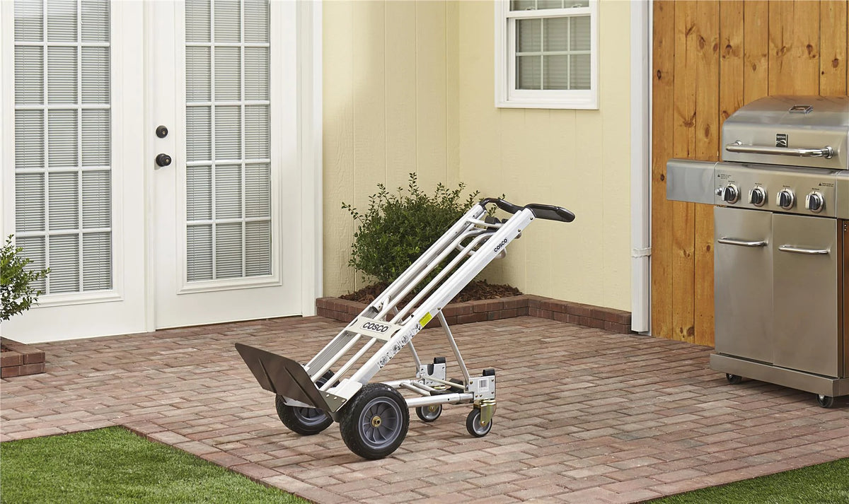 2026 NewCosco 3-in-1 Assist Series Hand Truck/Assisted Hand Truck/Cart with flat-free wheels