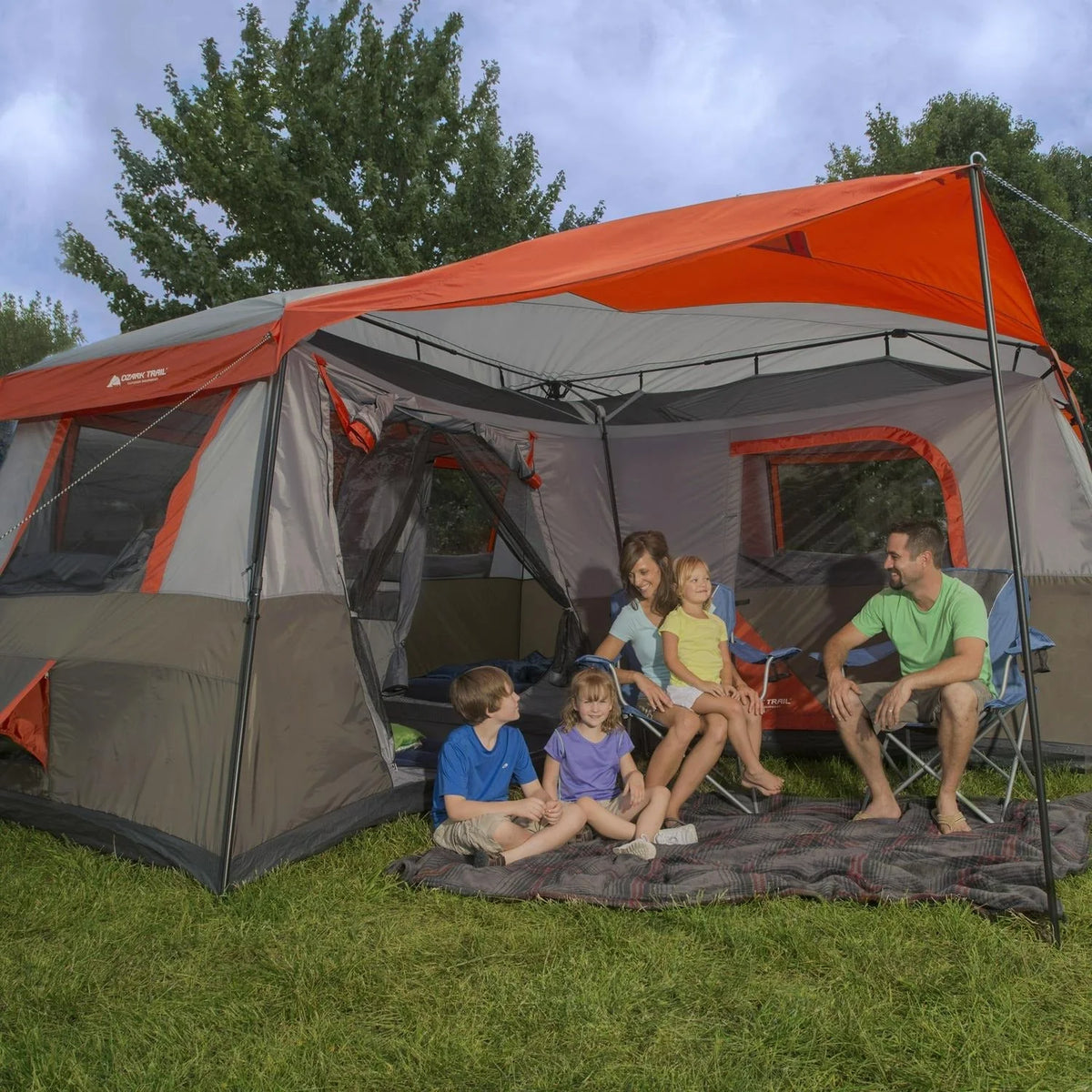 2026 NewOzark Trail Instant Cabin Tent, sleeps 12 people