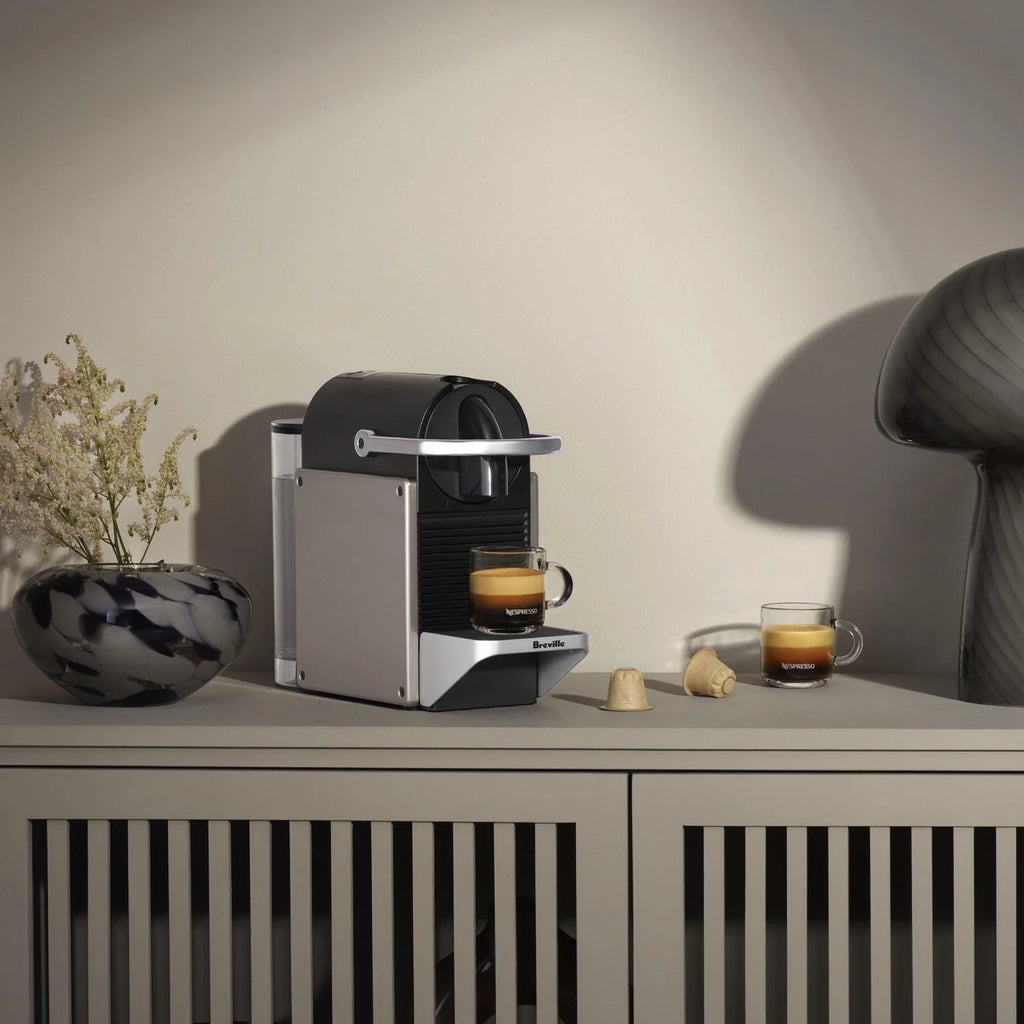 2026 NewNespresso Pixie Espresso Machine by Breville, Titan - BEC440TTN