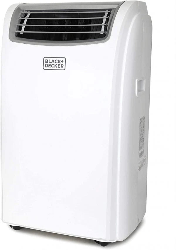 2026 NewBLACK+DECKER Portable Air Conditioner with 14,000 BTU, Heating Function and Remote Control, White
