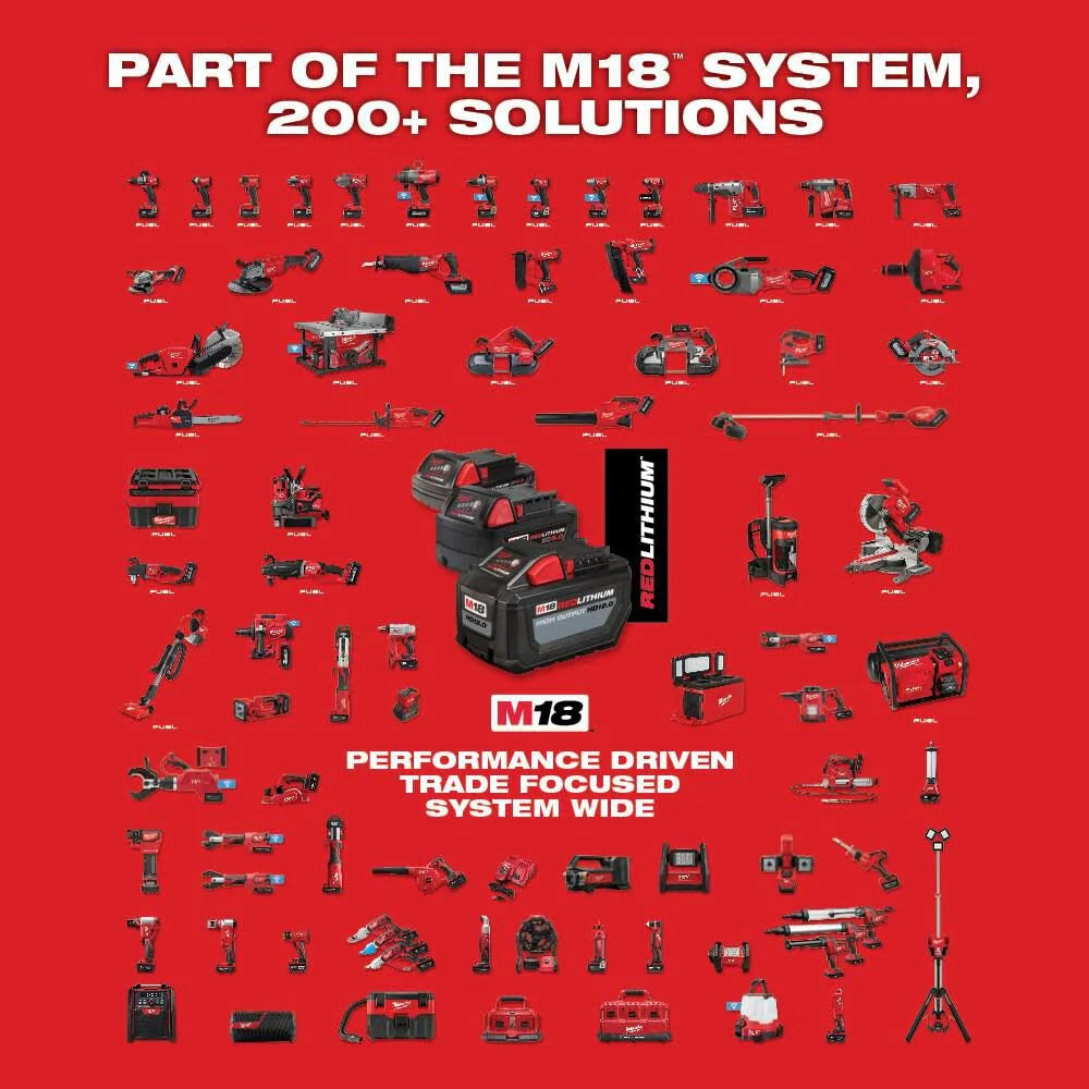 2026 NewMilwaukee M18 FORCE LOGIC crimping tool with ONE-KEY and 1/2