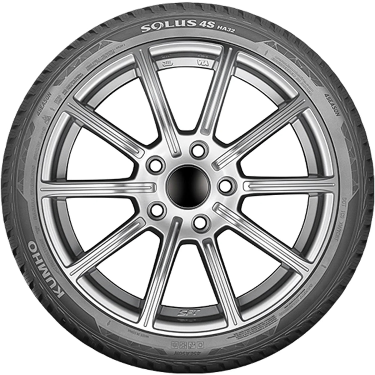 2026 NewKumho Solus 4S HA32 205/65R16 95H Performance All Weather Tire