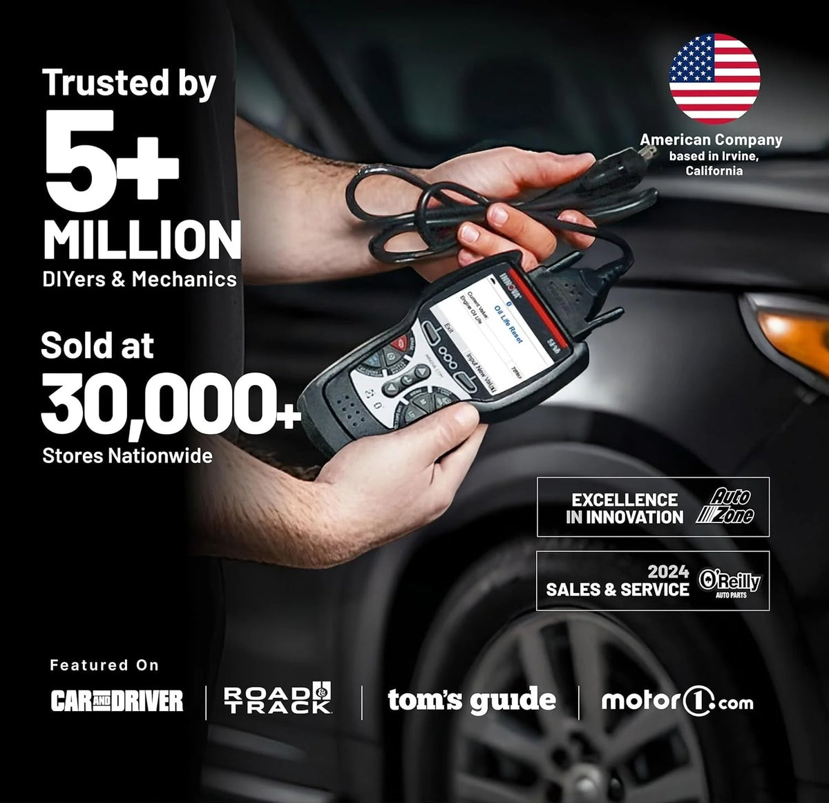 2026 NewInnova 5610 OBD2 Bidirectional Scan Tool with Updates & Support