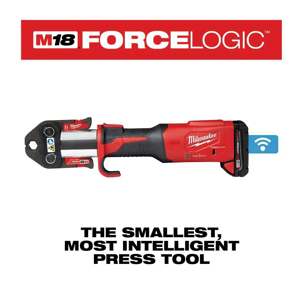 2026 NewMilwaukee M18 FORCE LOGIC crimping tool with ONE-KEY and 1/2