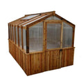 2026 New2025 8 ft. x 12 ft. cedar wood greenhouse
