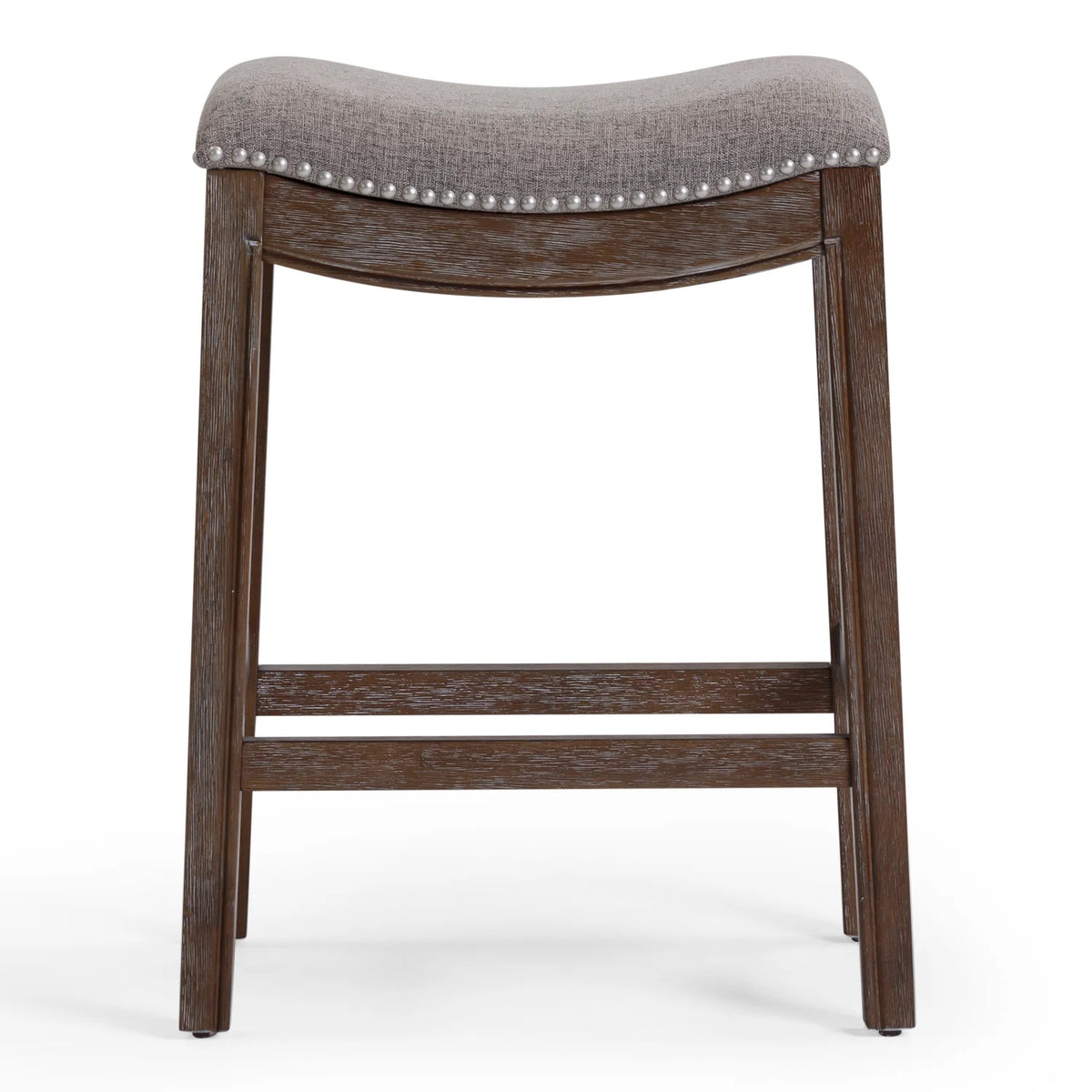 2026 NewNew Ridge Home Goods 26" Saddle Wood Counter Height Stool Weathered Natural