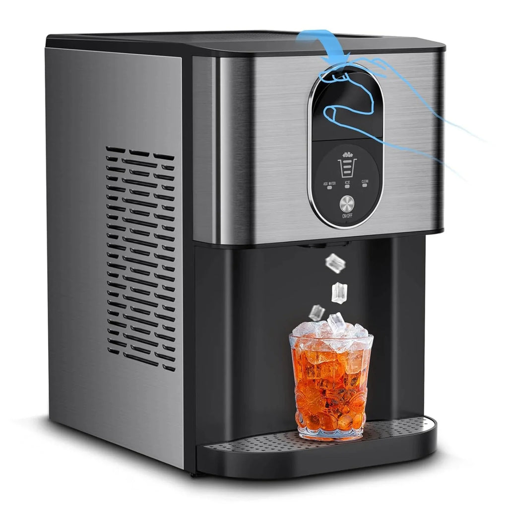 2026 New44lbs/24H Nugget Ice Maker Countertop Dispenser